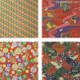 Yuzen Washi Origami Paper 18cm 8 sheets