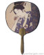 Geisha Paper Hand Fan w/ Wooden Handle #3