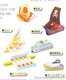 Origami Paper Sailboat Pirate Ship Dragon Boat Kit
