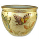 Butterfly Porcelain Fish Tank Orchid Plant Pot