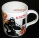 Japanese Ninja Porcelain Coffee Mug Teacup