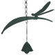 Japanese Cast Iron Dragonfly on Leaf Wind Chimes
