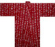 Japanese Men's Yukata Robe Kanji Calligraphy