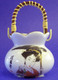 Porcelain Geisha Toothpick Holder A