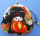 Maneki Neko Lucky Cat Coin Purse #22408-4