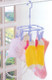 Japanese Plastic Laundry Sock Lingerie Hanger Square