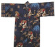Japanese Men's Kimono Robe w/ Dragon Kanji