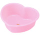 Japanese Heart Shape Basin Tub Leaf Series Pink