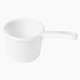 Japanese Plastic Water Ladle – Bath Dipper, Leaf Series, Made in Japan, 1.3L