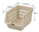 Japanese Stackable Storage Bin – Kitchen Pantry Organizer, Food Basket for Fruits, Potatoes, Condiments & Spices, Made in Japan Japanese Stackable Storage Bin – Kitchen Pantry Organizer, Food Basket for Fruits, Potatoes, Condiments & Spices, Made in Japan