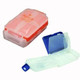 Japanese 8 Compartments Compact Pill Case Orange Color