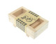 Wooden Rectangular Sushi Press Mold Maker Rice Mold Rice Cake Mold Oshizushi Mold Box (7x4 inch)