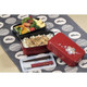 Red Hakoya Sakura Lunch Bento Box with Chopsticks