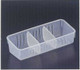 Japanese Refrigerator Organize Container 3 Compartments