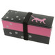 Japanese Pink Fashion Cat 2-Tiered Bento Box