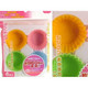 Set of 4 Reusable Silicone Cupcake Baking Cups BPA Free Non-Stick Muffin Liners Molds Sets Food-Grade Cups Set of 4 Reusable Silicone Cupcake Baking Cups BPA Free Non-Stick Muffin Liners Molds Sets Food-Grade Cups