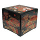 Jubako Stack Box 3 Tiers Black Fan