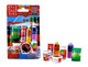 Iwako Japanese Puzzle Eraser Set – Snacks Food Assortment, 7-Piece, Made in Japan