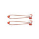 Sanrio Hello Kitty Full Shaped Hair Ties for Kids