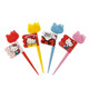 Sanrio Hello Kitty Plastic Food Fruit Picks 12pcs