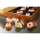 7 pieces Iwako erasers - Cake Donut (Color May Vary)