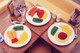 4 pieces Iwako erasers - Lunch Plate (Color May Vary)