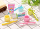 6 pieces Iwako erasers - Toothbrush & Toothpaste (Color May Vary)