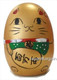 Gold Maneki Neko Matryoshka Nesting Doll