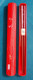Travel Chopsticks with Case Reusable Chinese Korean Japanese Bamboo Portable Chop Sticks Utensil Dishwasher Safe Made in Japan, Red Dragonfly