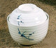 Bamboo Melamine Plastic Miso Soup Bowl w/Lid Bamboo Melamine Plastic Miso Soup Bowl w/Lid