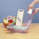 Green Benriner Mandolin Vegetable Slicer with Collection Tray