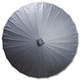 Black Paper Wedding Party Parasol 32in Black Paper Wedding Party Parasol 32in