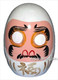 White Matryoshka Daruma Nesting Doll
