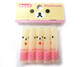 San-x Rilakkuma Korilakkuma Pencil Caps 5pcs Face
