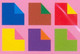 Origami Paper Double Side Assorted Color 4-1/8in 42 sheets