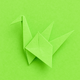 Japanese Origami Paper 6" – Lime Solid Color, 80 Sheets, Made in Japan