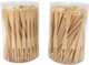 Appetizer Forks Mini Bamboo Forks for Cocktail hourderve Forks Disposable Bamboo Picks Party Toothpick 3.5 inches, 200pcs