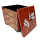 Jubako Box Japanese Traditional 3 Tiers Stack Box Food Candy Snack Container Bento Box Made in Japan, Plastic Lacquered, Red Crane Jubako Box Japanese Traditional 3 Tiers Stack Box Food Candy Snack Container Bento Box Made in Japan, Plastic Lacquered, Red Crane