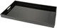 Rectangular Lacquer Serving Tray, 18-3/4-Inch, Black