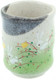 Kutani Yaki(ware) Japanese Yunomi Tea Cup Rabbit Kutani Yaki(ware) Japanese Yunomi Tea Cup Rabbit