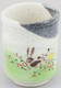 Kutani Yaki(ware) Japanese Yunomi Tea Cup Rabbit Kutani Yaki(ware) Japanese Yunomi Tea Cup Rabbit