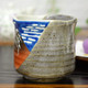 Kutani Yaki(ware) Japanese Yunomi Tea Cup Hokusai