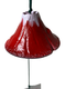 Japanese Cast Iron Red Mt Fuji Shaped Wind Chimes Made in Japan