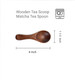 10 Pcs Wooden Tea Scoop Matcha Scoop Green Tea Spoon 