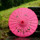 6 Pack Hot Pink Nylon Umbrella Parasol Photography Dance 32 in Adult Size