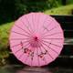 12 Pack Hot Pink Nylon Umbrella Parasol Dance 32 inch Adult Size