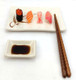 4 Pack Plastic Soy Sauce Dishes 3.75x2.5in