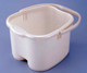3 Pack Inomata White Pearl Foot Detox Massage Spa Bucket