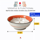 4 Pack Large Japanese Porcelain Ramen Bowls – 7.5 Inch Pink Lucky Cat Maneki Neko Design, Mino-Yaki, Made in Japan