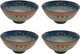 4 Pack Porcelain Rice Soup Bowl Maneki Neko Smiling Cat Pattern Made in Japan 4 Pack Porcelain Rice Soup Bowl Maneki Neko Smiling Cat Pattern Made in Japan